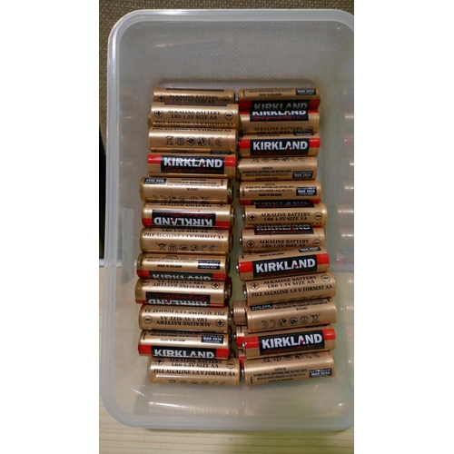 6074 - Duracell AAA & Kirkland Signature AA Batteries (339-271, 388) *This lot is subject to Vat