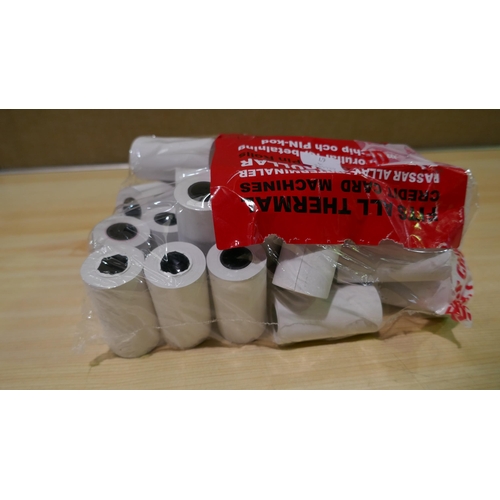 6083 - Command damage free hanging clips and Thermal Chip & Pin Rolls (339-63, 67) *This lot is subject to ... 