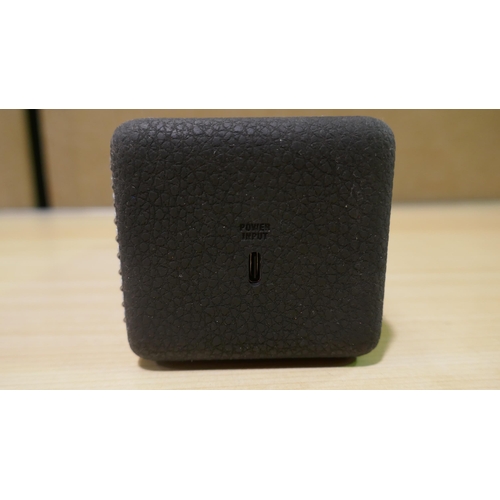 6090 - Marshall Emberton II Black And Steel Portable Speaker with box - no charger (339-71) *This lot is su... 