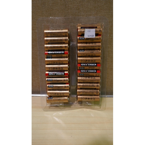 6096 - Kirkland Signature AA Batteries  (339-296, 297, 298) *This lot is subject to Vat