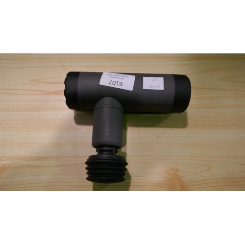 6107 - Pulseroll Mini Massage Gun in case (339-197) *This lot is subject to Vat