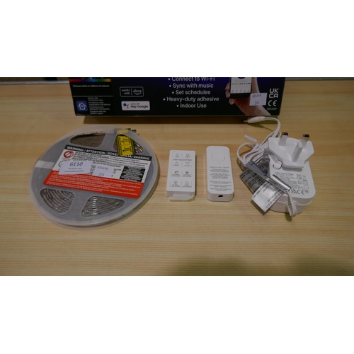 6110 - Feit Smart Led Strip Light with box, remote and power lead (339-256) *This lot is subject to Vat