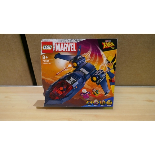 6121 - Lego Marvel Blackbird X-Men X-Jet - 76281 (339-306) *This lot is subject to Vat