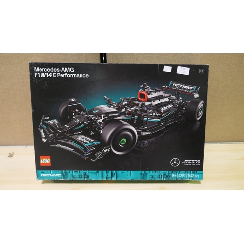 6125 - LEGO Technic Mercedes-AMG F1 W14 E Performance Car - 42171, Original RRP £129.99 + Vat (339-214) *Th... 