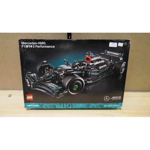 6126 - LEGO Technic Mercedes-AMG F1 W14 E Performance Car - 42171, Original RRP £129.99 + Vat (339-211) *Th... 