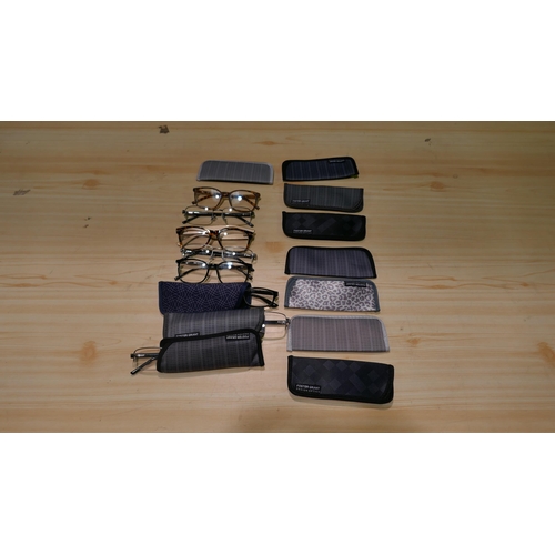 6132 - Fgx Mens glasses and cases (339-356, 357, 358) *This lot is subject to Vat