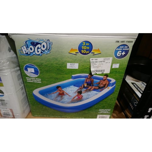 6136 - Easy Set Pool, H2Ogo! Pool and a Candyzone Play Centre (338-409) *This lot is subject to Vat