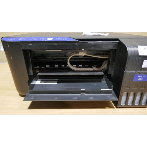 6157 - Epson Ecotank Et-2862 Printer - no power lead, Original RRP £139.99 + Vat (339-309) *This lot is sub... 