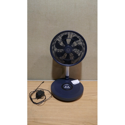 6159 - Nsa Folding Stand Fan, No remote (339-314) *This lot is subject to Vat