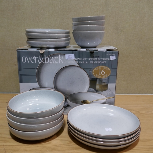 6275 - Stoneware Options Dinner Set   (339-282) *This lot is subject to Vat