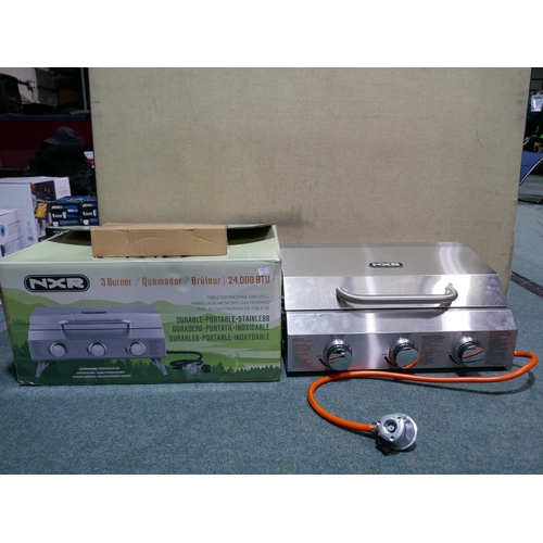 6295 - NXR Durable Tabletop Gas Grill (339-264) *This lot is subject to Vat