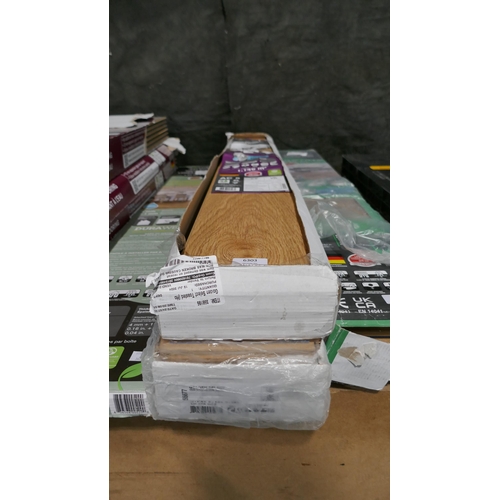 6303 - Two Packs Of Toasted Honey Laminate Flooring (339-409) *This lot is subject to Vat