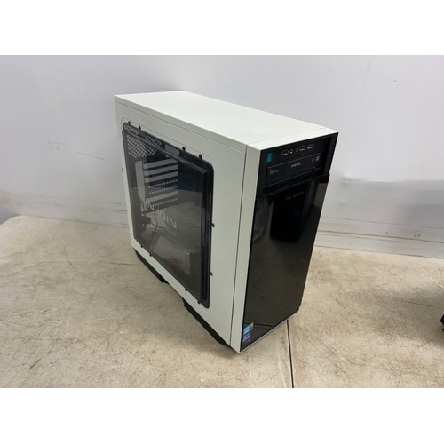 5277 - An InWin Tower PC case and Acer tower case with motherboard