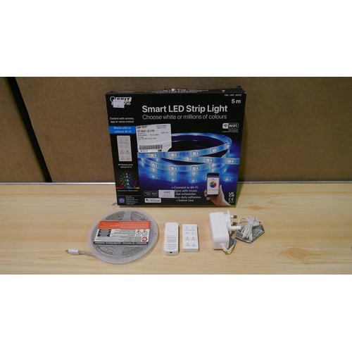 6092 - Feit Smart Led Strip Light with box, remote and power lead  (339-64) *This lot is subject to Vat