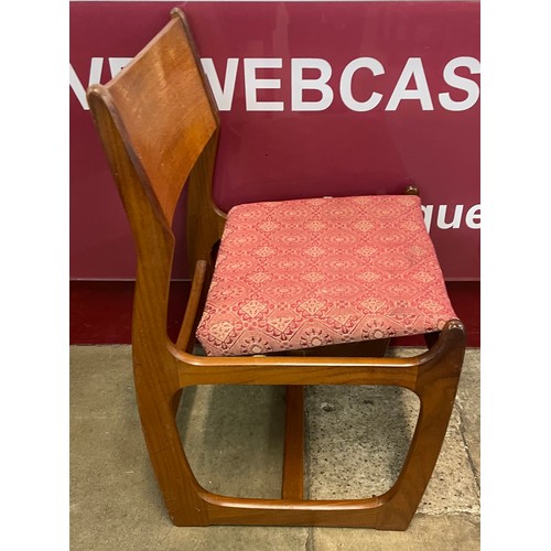 38 - A set of four Portwood Furniture teak dining chairs