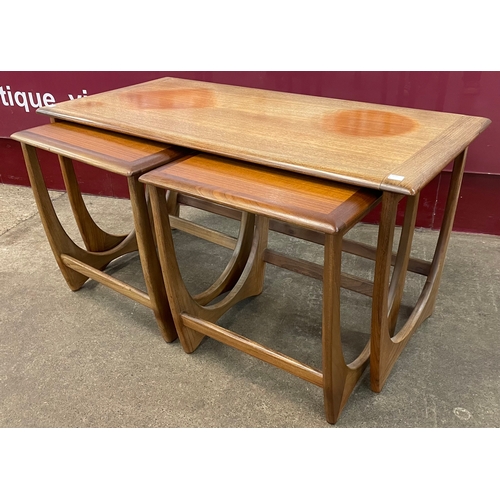 45 - A G-Plan Astro teak nest of tables