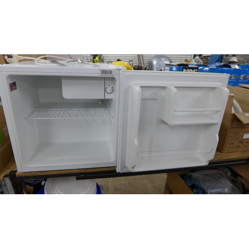 A Russell Hobbs table top fridge