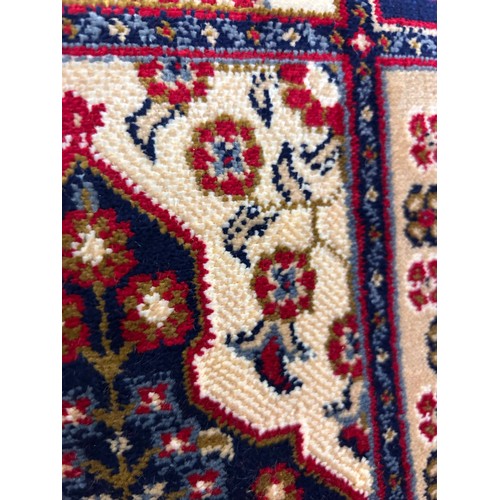 3023 - Ivory ground full pile cashmere carpet traditional Persian pattern design