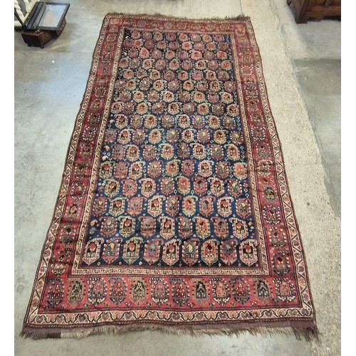 174 - Three assorted Eastern hand knotted rugs, 111 x 195cms, 81 x 155cms and 160 x 297cms