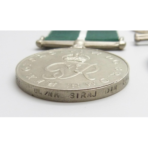 2010 - Six medals; a Special Constabulary medal to Leslie Pritchard, an Africa Service Medal to C273867 D. ... 