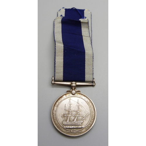 2016 - A Naval For Long Service and Good Conduct Medal to PO/9706 John Gibbons, Private, R.M.L.I.