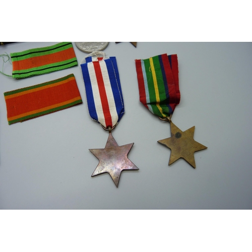 2019 - Eight WWII medals and a St. John's medal