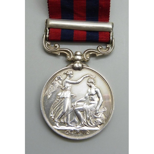 2033 - An India General Service medal with Hazara 1888 clasp to 541 Pte. C. Connery 2/Rl. Sussex Regiment