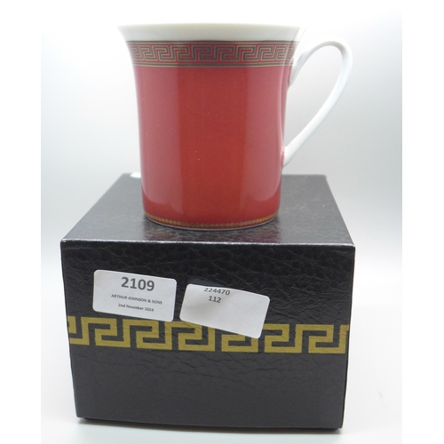 2109 - A Rosenthal Versace mug