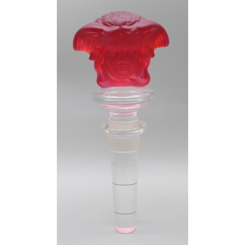 2112 - A Rosenthal Versace glass bottle stopper