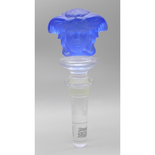 2113 - A Rosenthal Versace glass bottle stopper