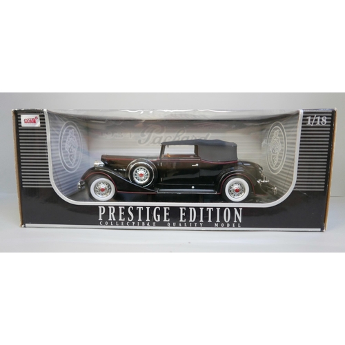 2252 - An Anson Prestige Edition model vehicle, six boxed Corgi vehicles and three others