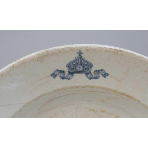 2253 - Four soup plates recovered from SMS Brummer, sunk in Scapa Flow