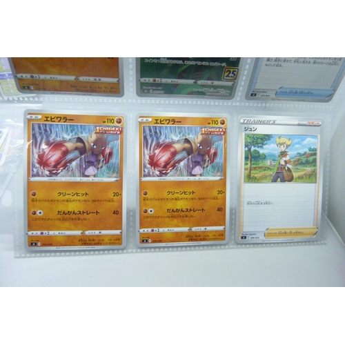 2291 - A collection of Pokémon playing cards (vintage), Pokémon board game sets and eighteen Japanese Pokém... 