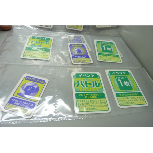 2291 - A collection of Pokémon playing cards (vintage), Pokémon board game sets and eighteen Japanese Pokém... 