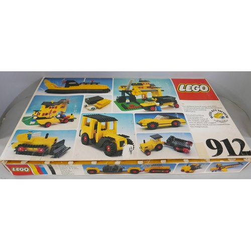 2327 - A vintage Lego 912 set, boxed, contents unchecked