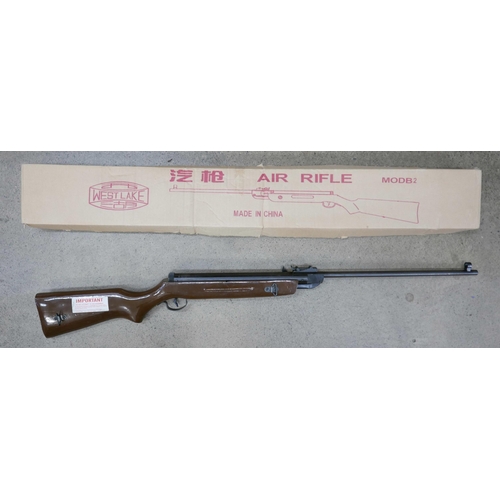 2337 - A Westlake .177 calibre air rifle with box