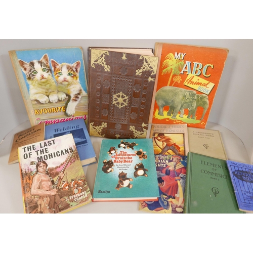 2340 - A box and a tin trunk of books **PLEASE NOTE THIS LOT IS NOT ELIGIBLE FOR IN-HOUSE POSTING AND PACKI... 