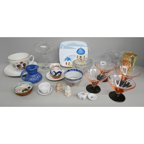 2344 - Four boxes of mixed china and household items **PLEASE NOTE THIS LOT IS NOT ELIGIBLE FOR IN-HOUSE PO... 