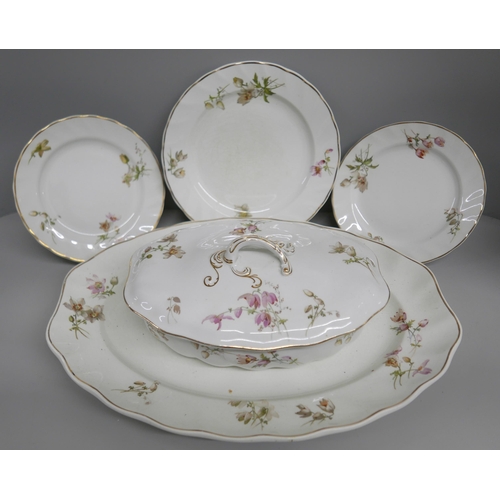 2346 - A Doulton Burslem dinner set, some a/f, a collection of china including a tea set, a Royal Doulton s... 