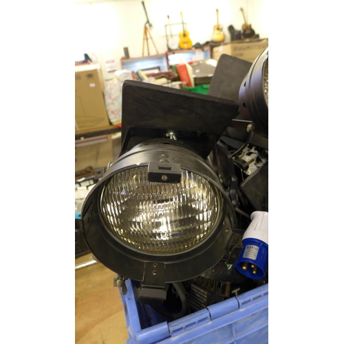 5201 - A quantity of lighting **all stage lights but two failed the PAT test due to earth continuity and ar... 