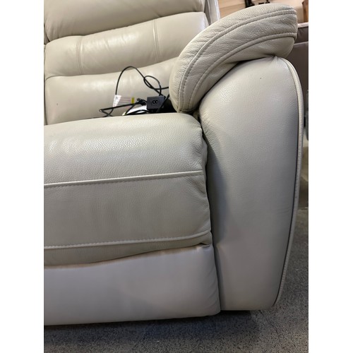 3191 - A Fletcher 2 seater Light Grey Power Recliner, Original RRP £983.33 + Vat (4216A-11) *This lot is su... 