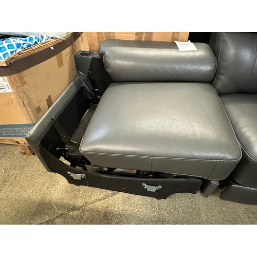 3225 - A Fletcher 2.5 Seater Leather Power Recliner, both piece are from the same side Original RRP £1124.9... 