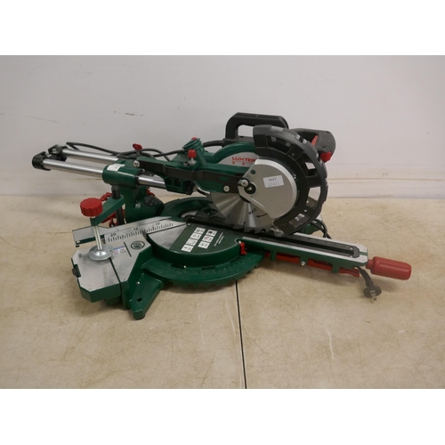 5027 - A Luxter model 9086, 210mm, 240v sliding mitre saw