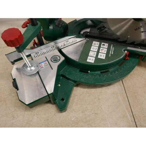 5027 - A Luxter model 9086, 210mm, 240v sliding mitre saw