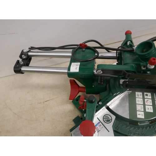 5027 - A Luxter model 9086, 210mm, 240v sliding mitre saw