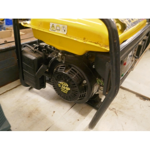 5035 - A Power Craft 2200LR AC 230V OHV petrol engine generator