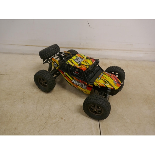 5061 - 3 electric remote control cars including 2 sand buggy's and a Moto ZMotoz3