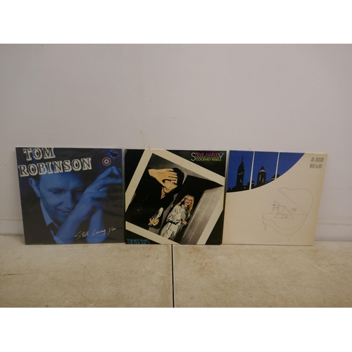 5077 - A quantity of 12 New Wave LP records including Blondiel, Boomtown Rats, Japan, Teardrop Explodes, St... 