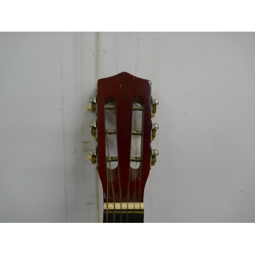 5083 - 2 acoustic guitars including a Herald HL34 and a Burswood JC-36F