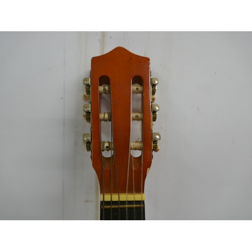 5083 - 2 acoustic guitars including a Herald HL34 and a Burswood JC-36F